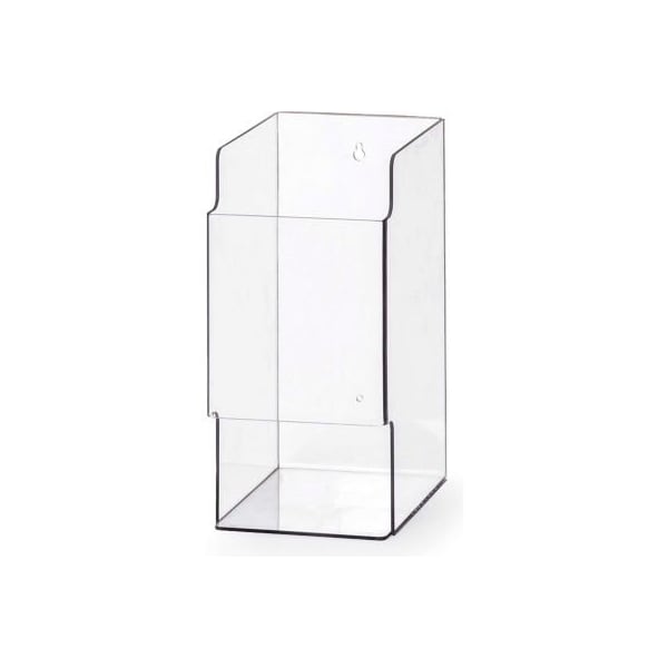 Omnimed Omnimed 305391 Single Acrylic Surgical Glove Box Dispenser, 5-3/4"W x 7"D x 11-3/8"H 305391 - main